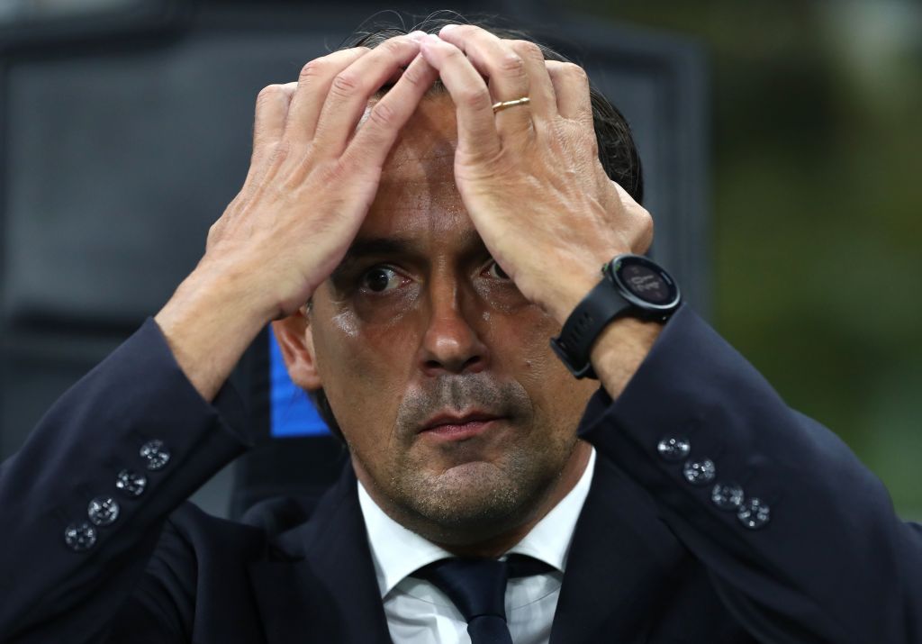 Inter Milan Coach Simone Inzaghi