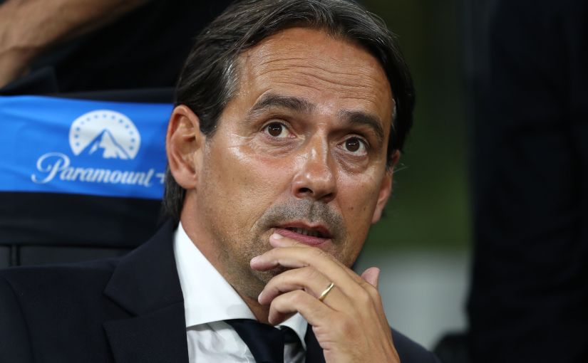 Inter Milan Coach Simone Inzaghi