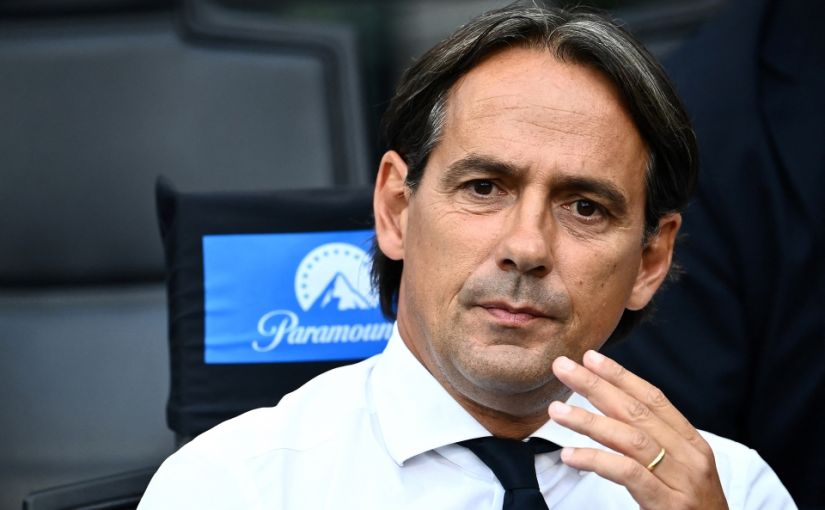 Inter Milan Coach Simone Inzaghi