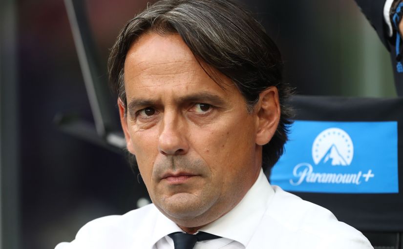 Inter Milan Coach Simone Inzaghi