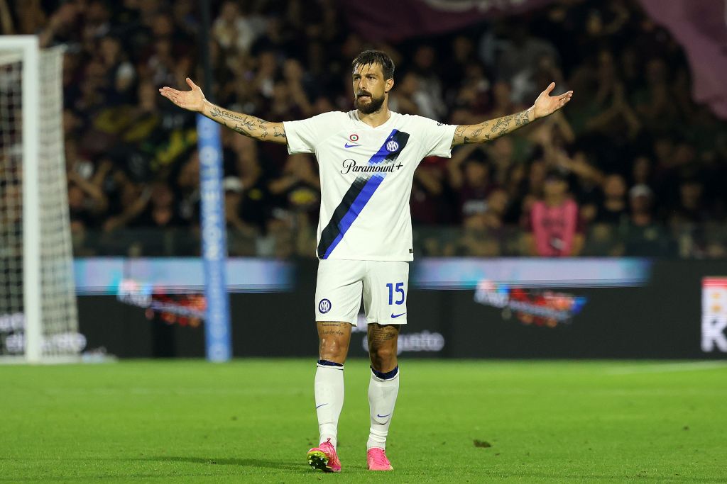 Inter Milan Defender Francesco Acerbi