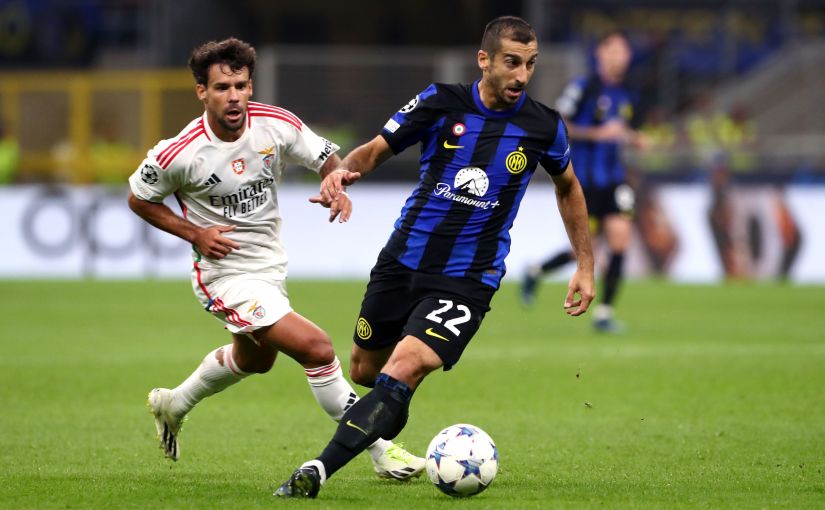 Inter Milan Midfielder Henrikh Mkhitaryan