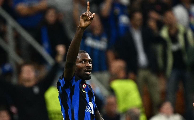 Inter Milan Striker Marcus Thuram