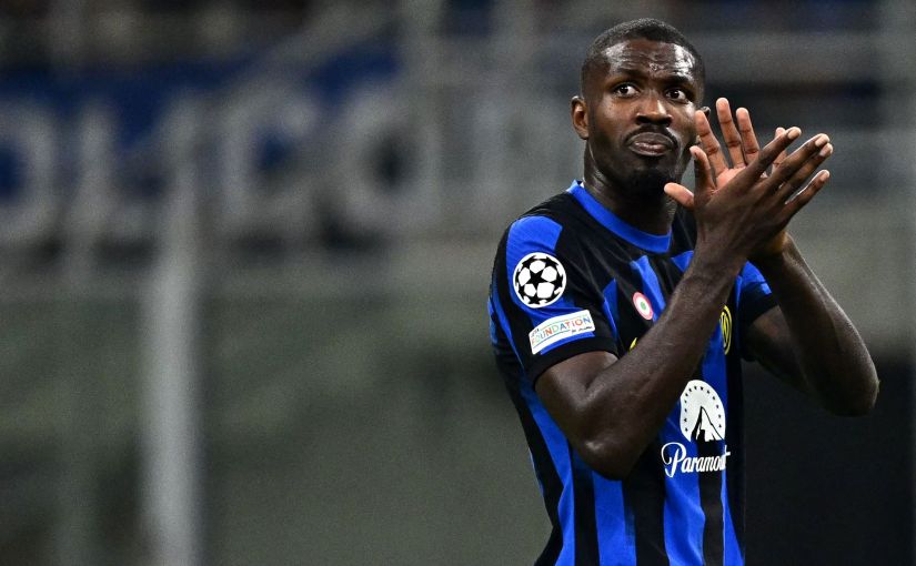 Inter Milan Striker Marcus Thuram