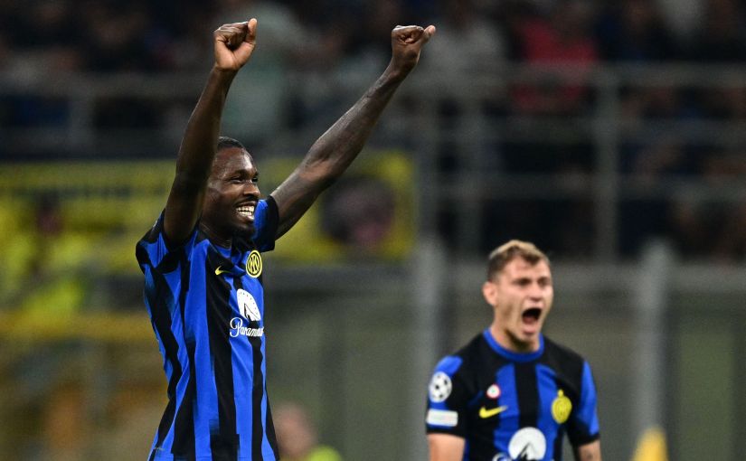 Inter Milan Striker Marcus Thuram