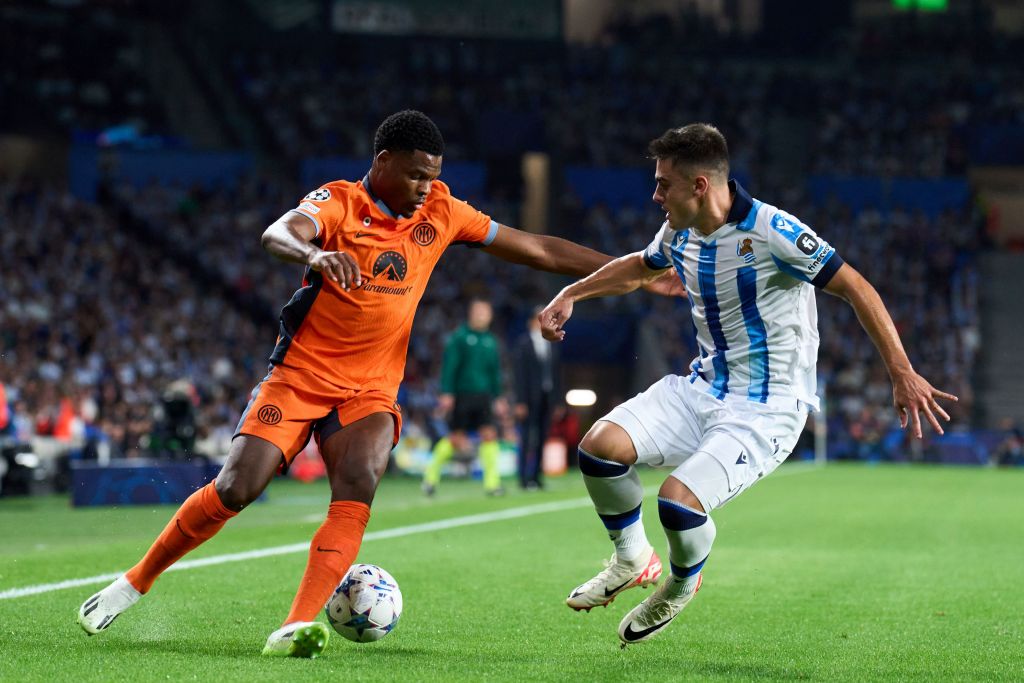 Inter Milan Wingback Denzel Dumfries