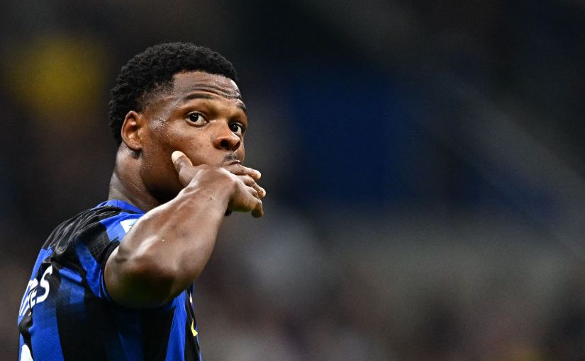 Inter Milan Wingback Denzel Dumfries