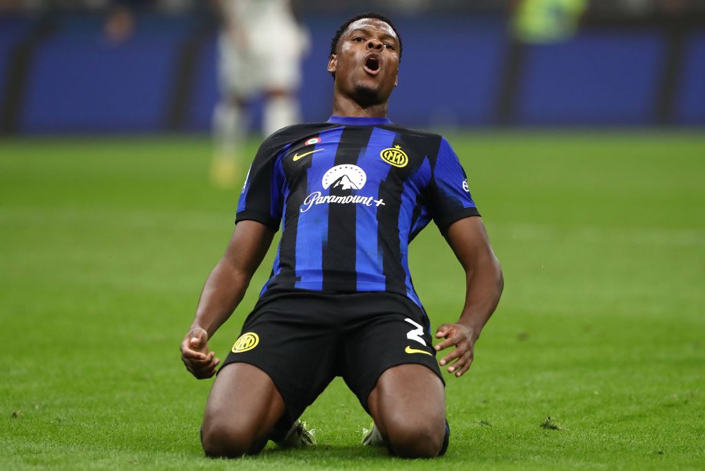Inter Milan Wingback Denzel Dumfries