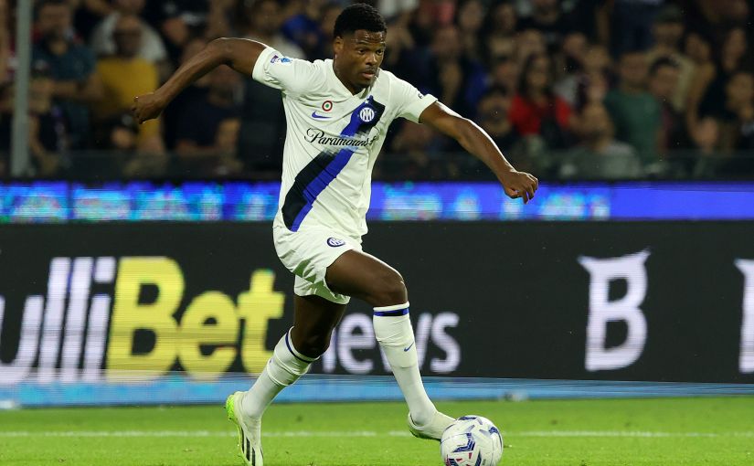 Inter Milan Wingback Denzel Dumfries