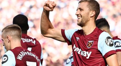 Inter Milan Eyeing Up West Ham United Star On A Free Transfer Next Summer
