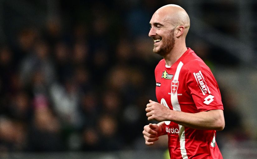 Monza Defender Luca Caldirola