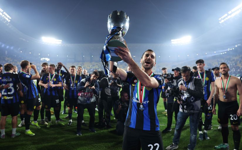 Henrikh Mkhitaryan Inter Milan Supercoppa