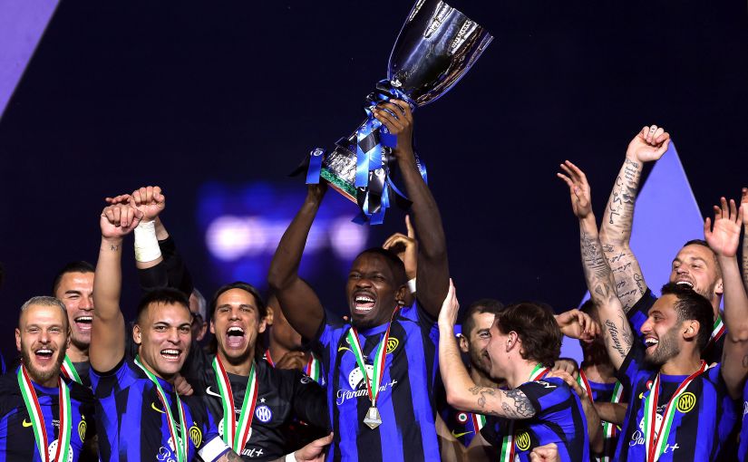Marcus Thuram Inter Milan Supercoppa Italiana
