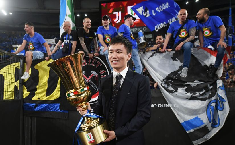 Inter Milan President Steven Zhang