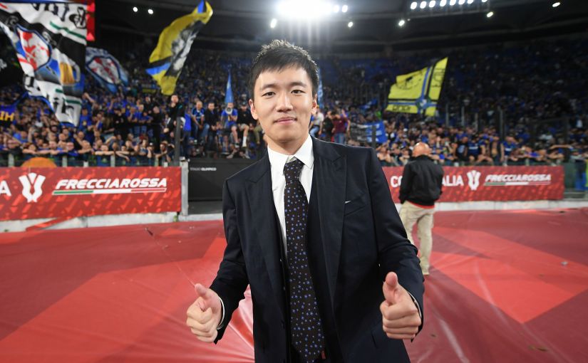 Inter Milan President Steven Zhang