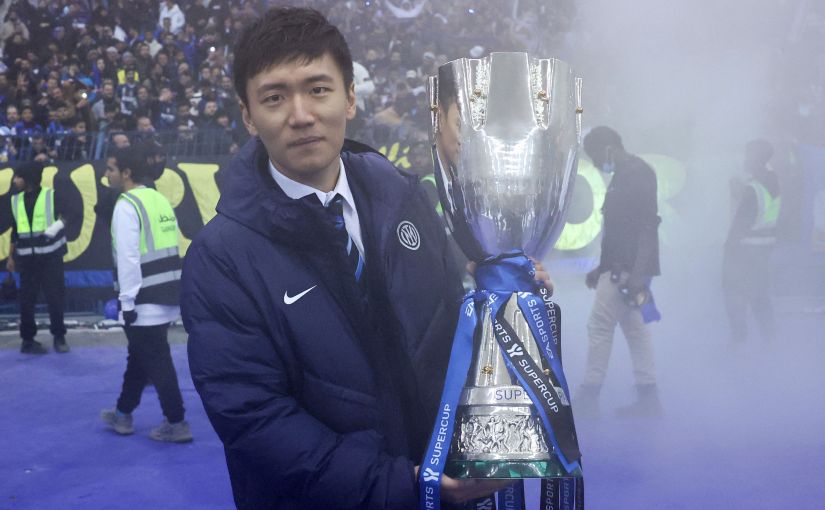 Inter Milan President Steven Zhang