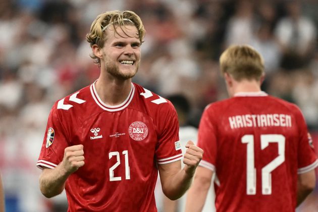 Inter Milan Tracking €40M Rated Denmark EURO 2024 Breakout Star As Replacement For Bayern Munich Target