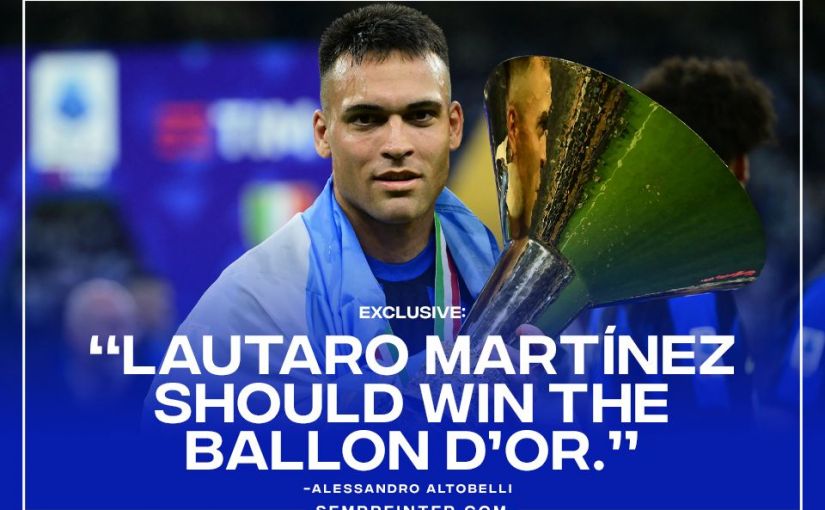 Altobelli Exclusive Lautaro Article ballon d'or