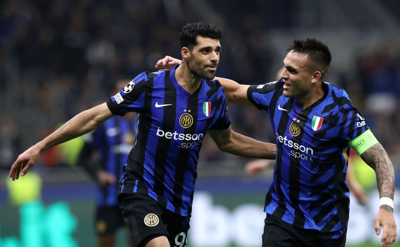 Mehdi Taremi Lautaro Martinez Inter Milan