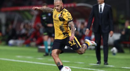 Inter Milan Stars Nicolo Barella & Federico Dimarco Join Coach Simone Inzaghi As Winners In Gran Gala Del Calcio Awards