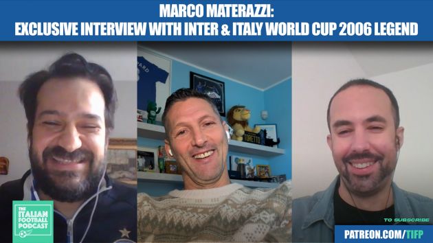 TIFP - Ep. 472 Marco Materazzi Interview Italy Inter Milan Legend Inzaghi Option Arsenal YouTube Image