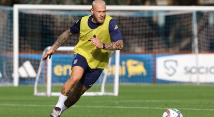 Photo – Inter Milan Players Warm Up For Upcoming Serie A Clash Vs Bologna: “Training Session At San Siro”