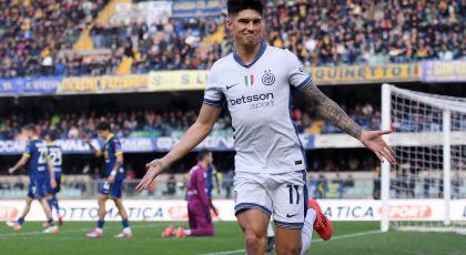 Photo – Inter Milan Outgoing Striker Enjoying Time Off With His Better Half: “Merry Christmas To Everyone”