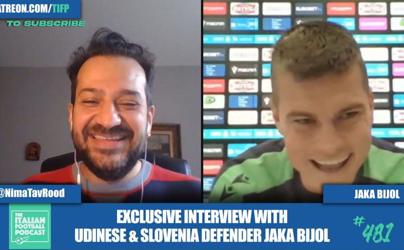 TIFP - Ep. 481 Udinese Jaka Bijol Slovenia Exclusive Interview YouTube Image