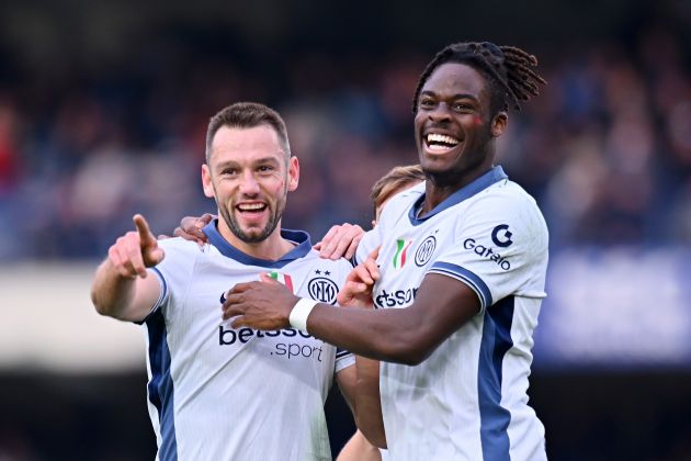 Stefan de Vrij Yann Bisseck Inter Milan