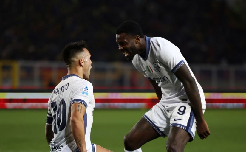 Lautaro Martinez and Marcus Thuram
