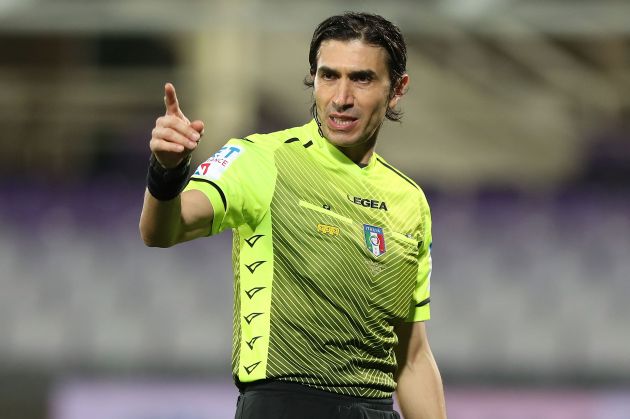 Gianpaolo Calvarese Serie A Referee