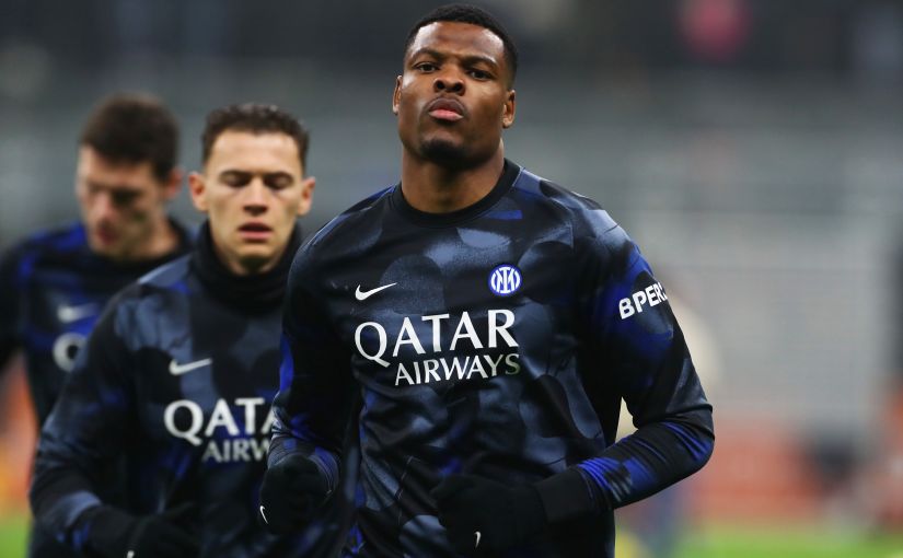 Denzel Dumfries Inter Milan