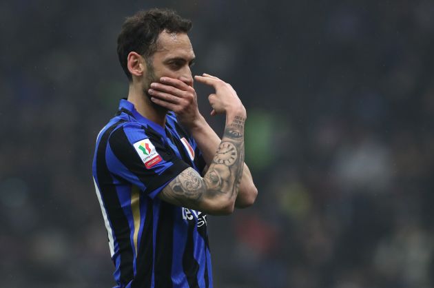 Hakan Calhanoglu Inter Milan