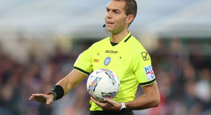 Official – Referee Appointed For Inter Milan Vs Monza Serie A Clash
