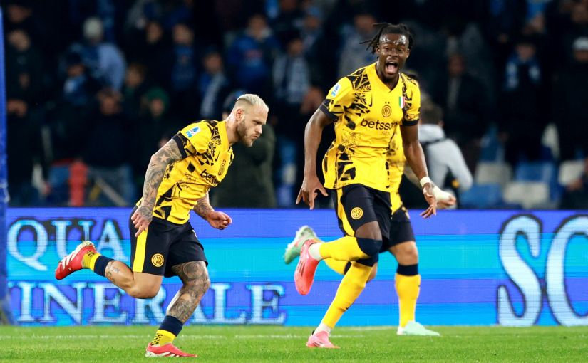 Yann Bisseck Federico Dimarco Inter Milan
