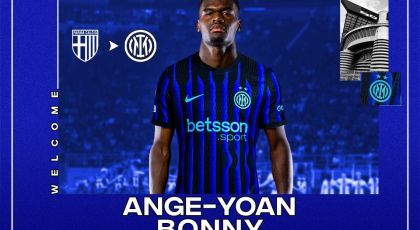 Official – Inter Milan Sign Striker Ange-Yoan Bonny On Five-Year Deal From Parma