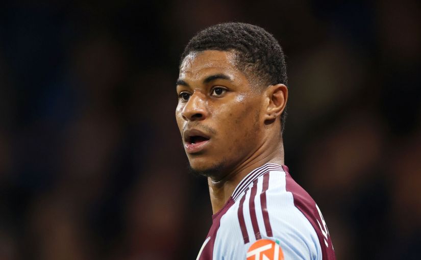 Marcus Rashford Aston Villa
