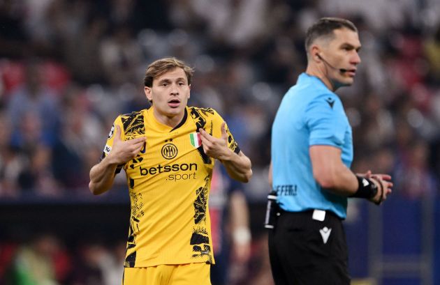 Inter Milan Nicolo Barella