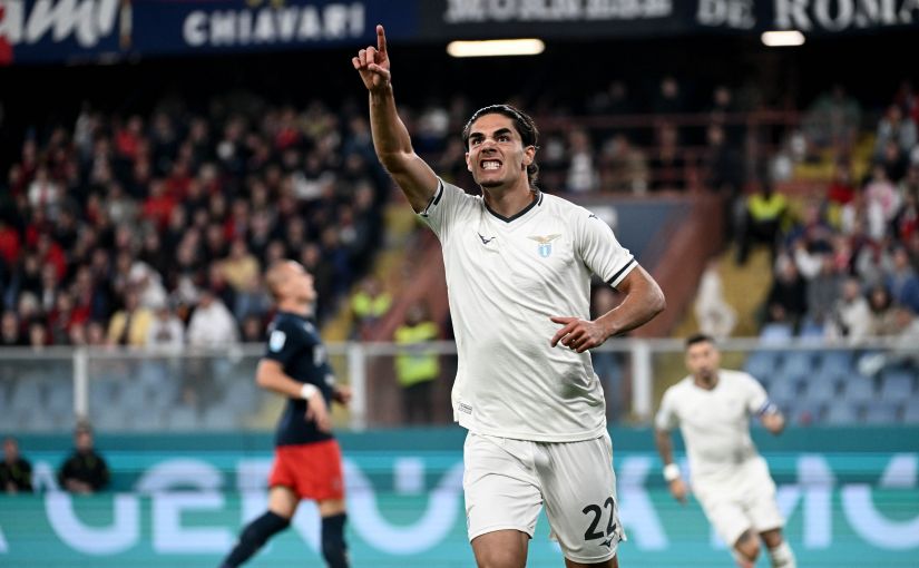 Matteo Cancellieri in action for Lazio