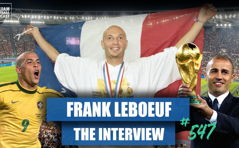 Ex Chelsea & France Defender Frank Leboeuf
