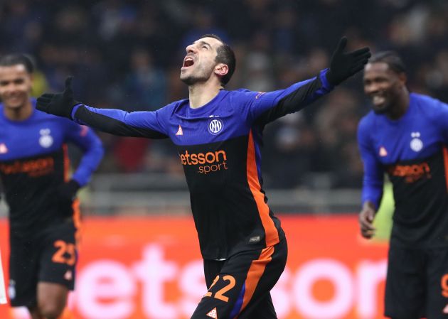 Henrikh Mkhitaryan Inter Milan