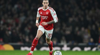 Report – Inter Milan Consider Ambitious Summer Bid For Arsenal Defender To Replace Alessandro Bastoni