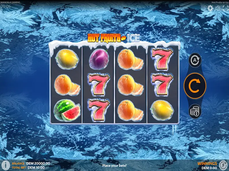 hot fruits on ice mancala gaming