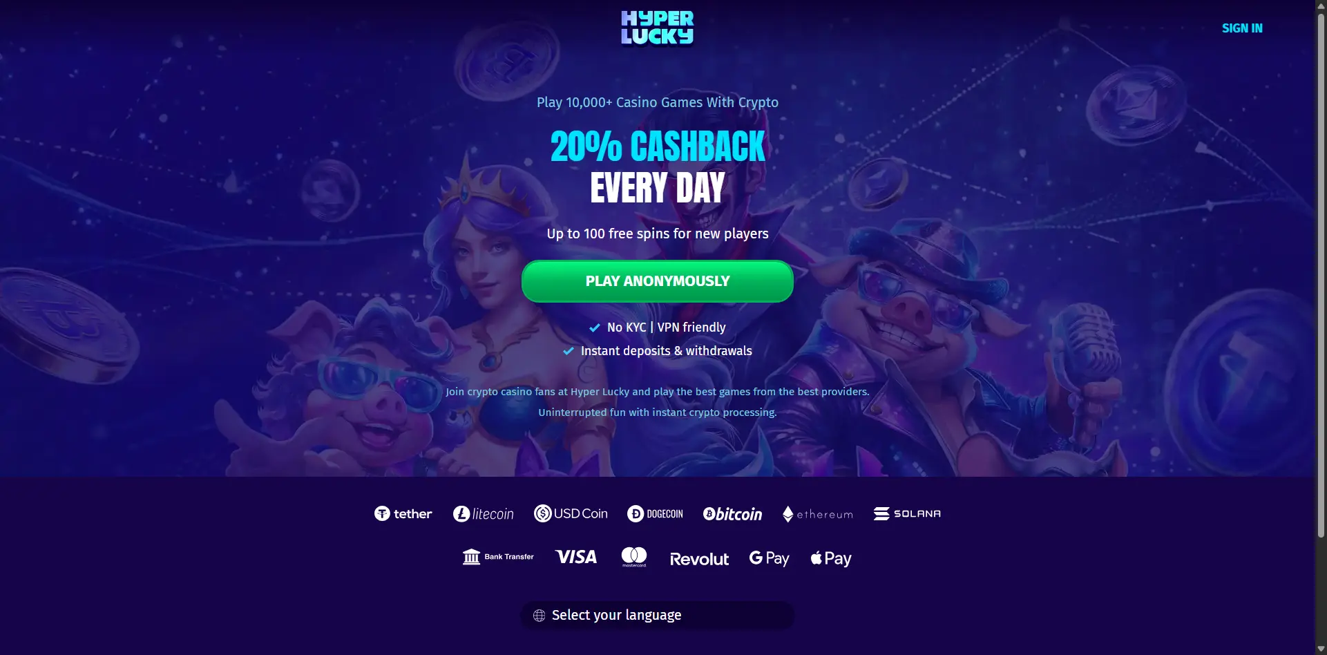 Hyper Lucky screenshot