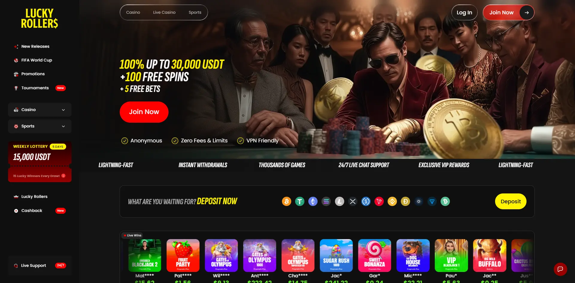 LuckyRollers screenshot