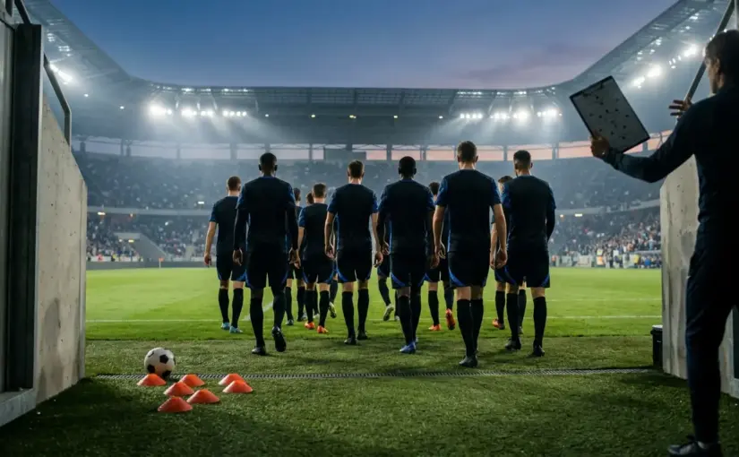 Inter-inspired football squad emerging for a new title defence under stadium lights