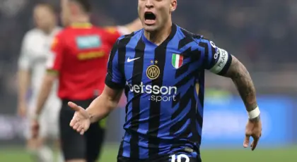 Inter captain Lautaro Martinez draws level with Aguero